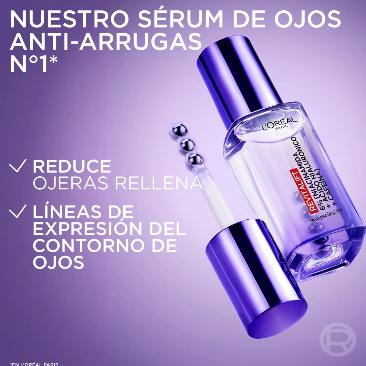 Sérum Yeux Revitalift Filler 2,5 Acide Hyaluronique + Caféine