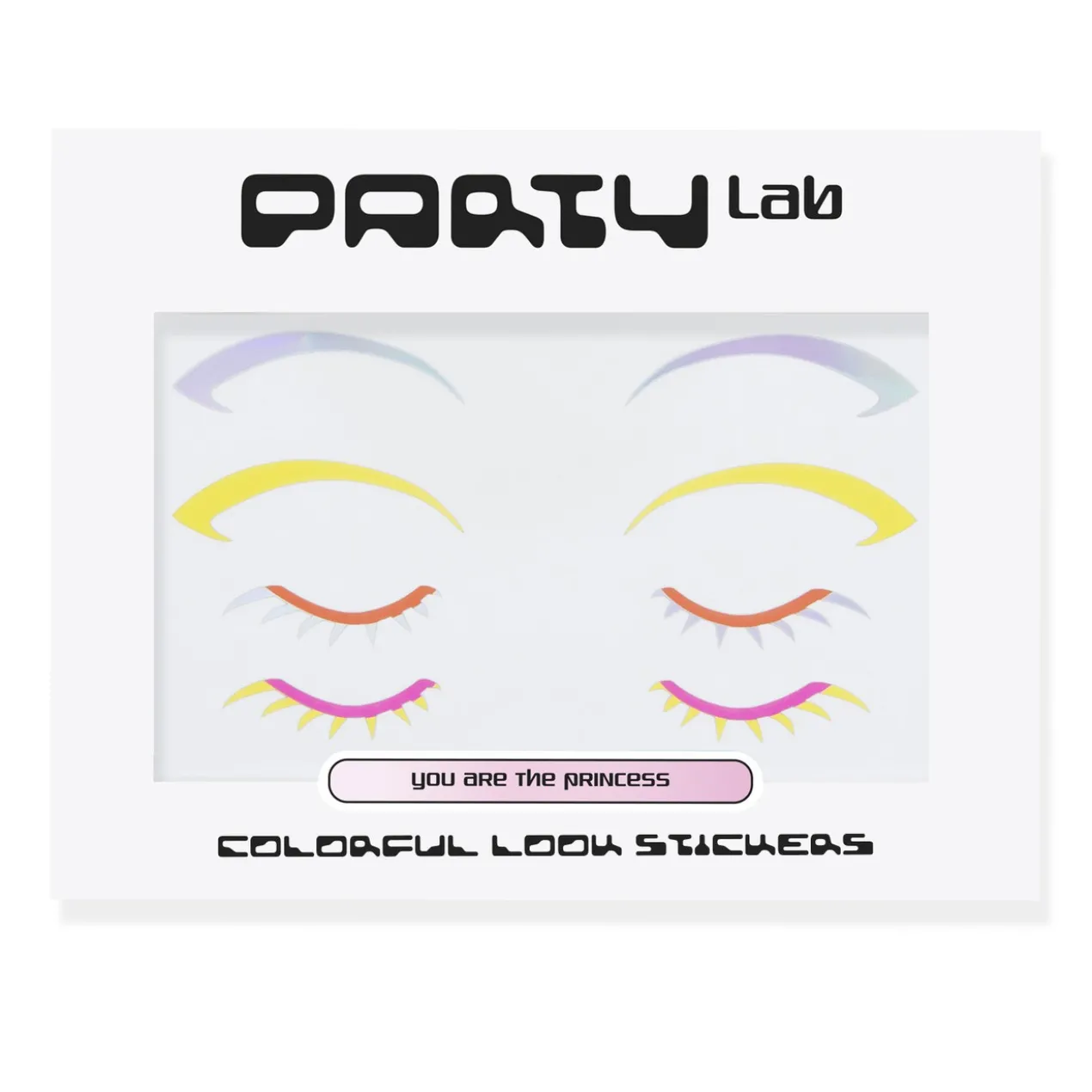 Stickers Colorful Look Party Lab