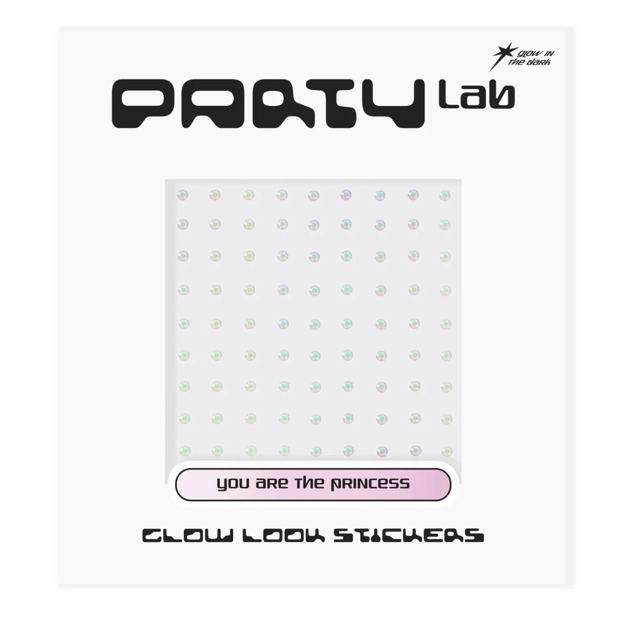 Stickers Glow Look Party Lab