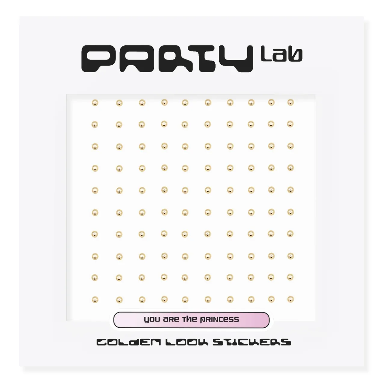 Stickers Golden Look Party Lab