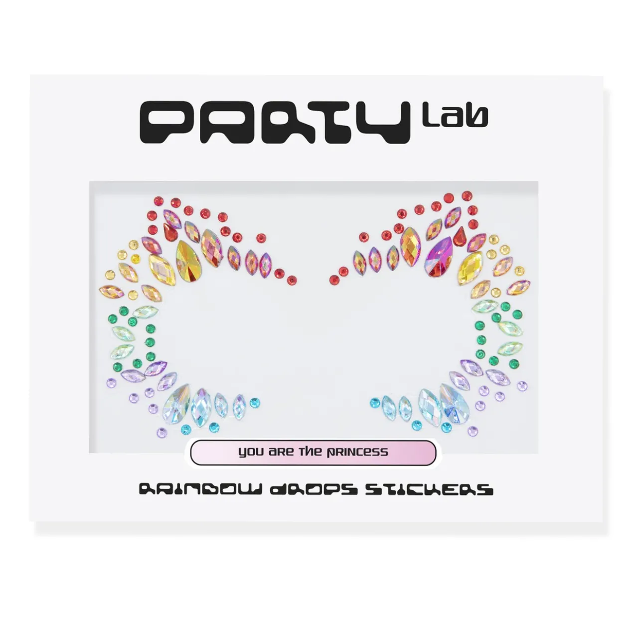 Stickers Rainbow Drops Party Lab