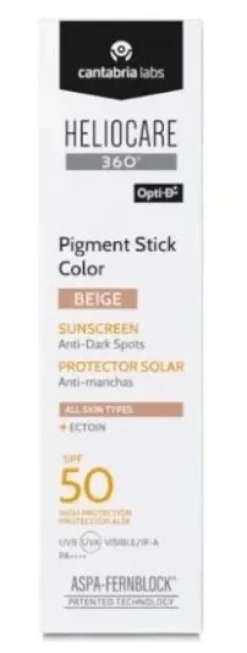 Stick solaire teinté Heliocare 360º SPF 50 – Beige
