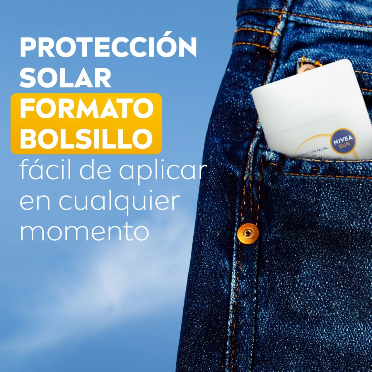 Stick solaire visage SPF50+ toucher soyeux