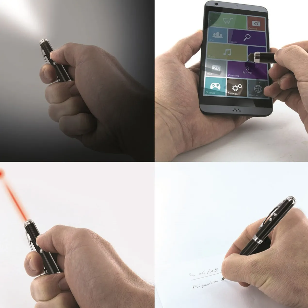 Stylet Tactile avec Laser et LED