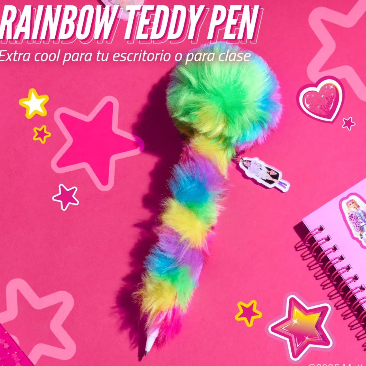 Stylo Barbie Rainbow Teddy