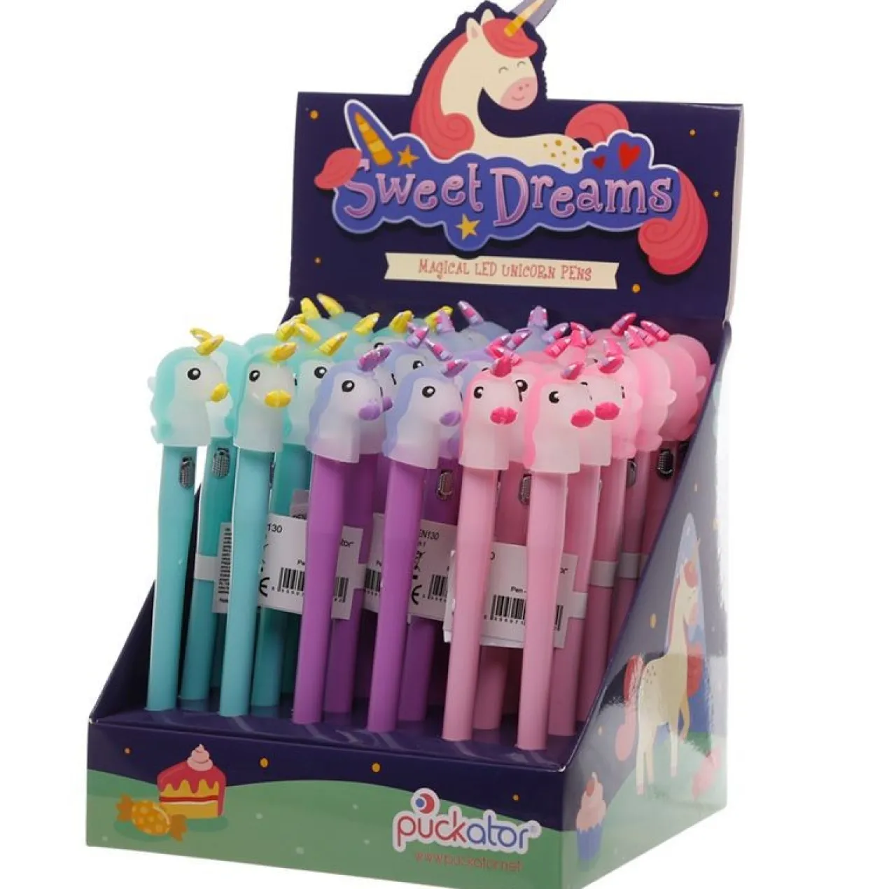 Stylo Licorne avec LED