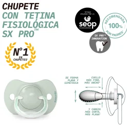 Sucette Physiologique SX PRO 0–6 Mois
