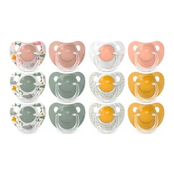 Sucettes Anatomiques Tétine Silicone 6-18M