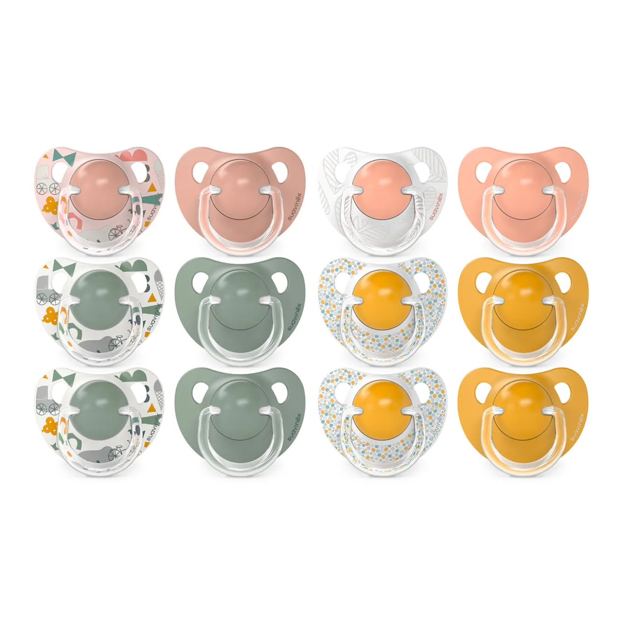 Sucettes Anatomiques Tétine Silicone 6-18M