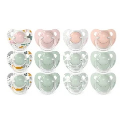 Sucettes Anatomiques Tétine Silicone 0-6M