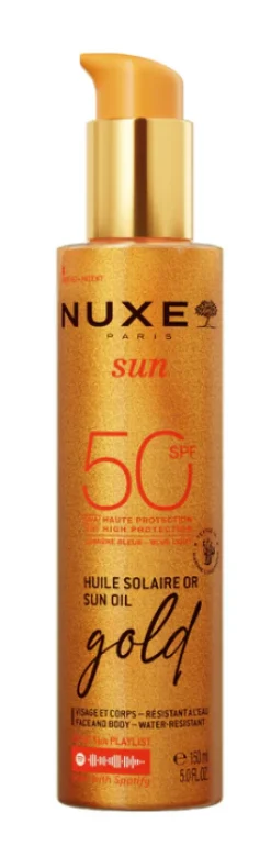 Sun Huile Dorée Visage & Corps SPF50+