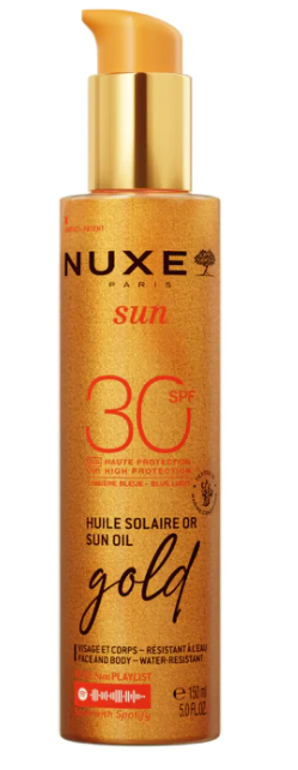 Sun Huile Dorée Visage & Corps SPF30+