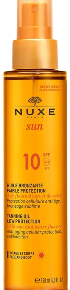 Sun Huile Solaire Bronzante Visage & Corps SPF10