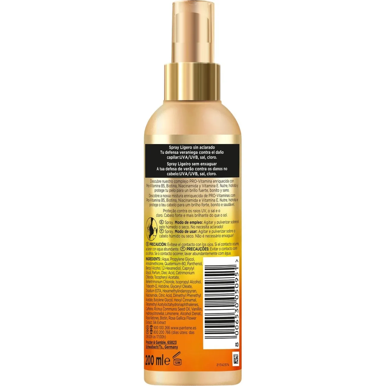 Sunkiss Glow Protecteur Solaire Spray pour Cheveux