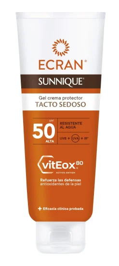Sunnique Protecteur Solaire gel crème toucher soyeux