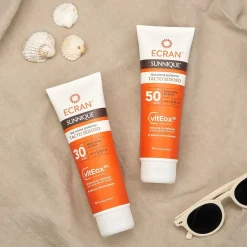 Sunnique Protecteur Solaire gel crème toucher soyeux