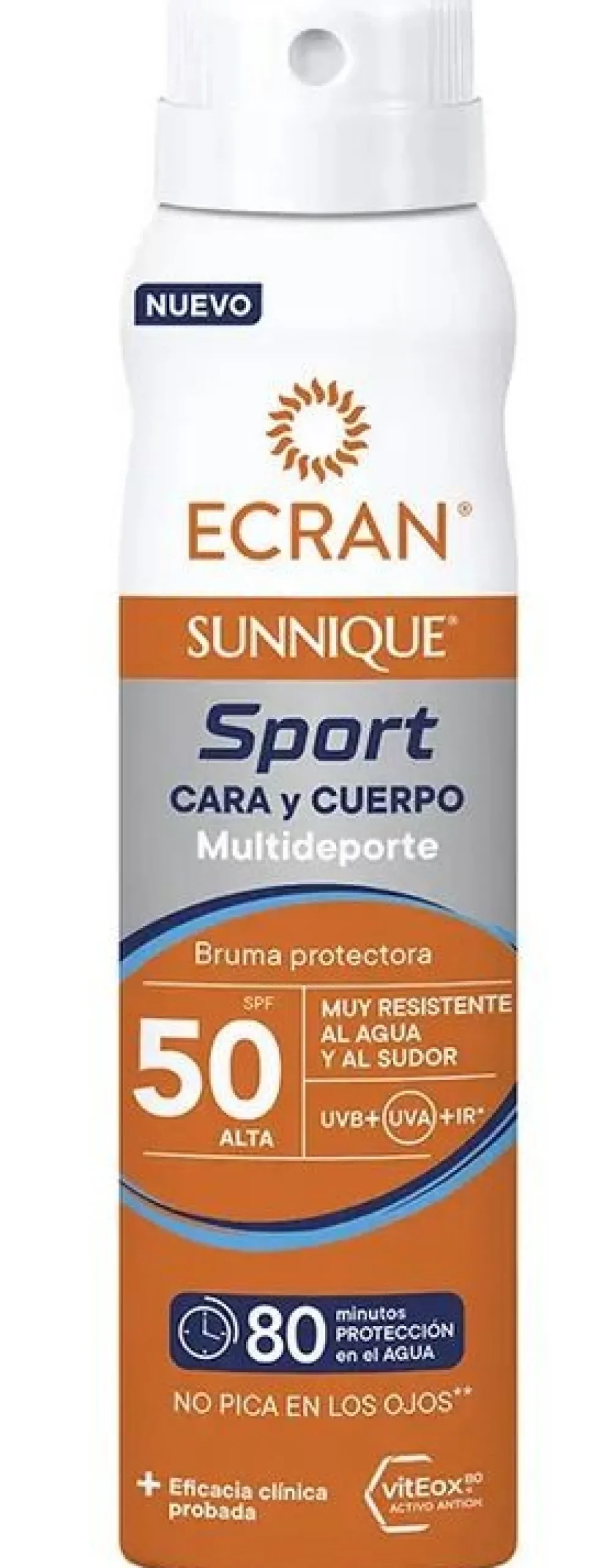 Sunnique Sport Brume Visage et Corps SPF 50