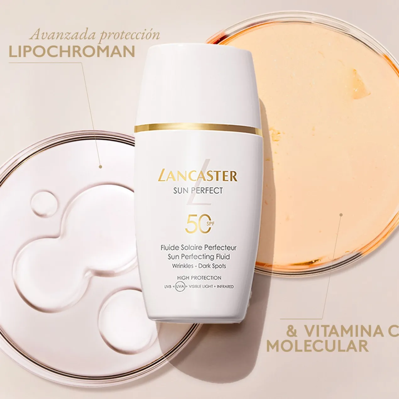 Sun Perfecting Fluid Écran Solaire Visage SPF 50