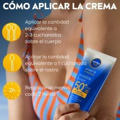 SUN Protège & Hydrate Lotion Solaire Fini Invisible SPF50+