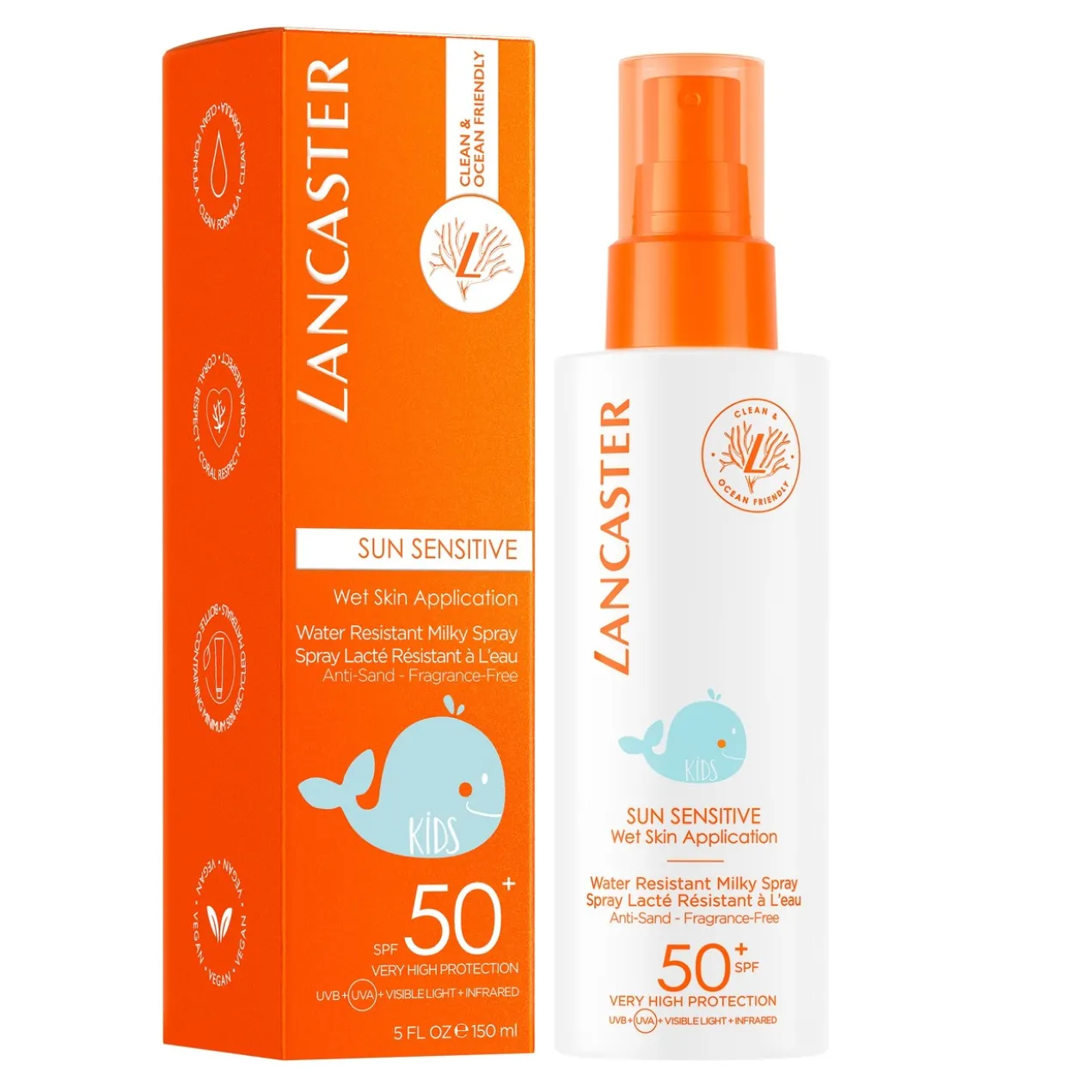 Sun Sensitive Kids Spray Solaire Résistant à l’eau