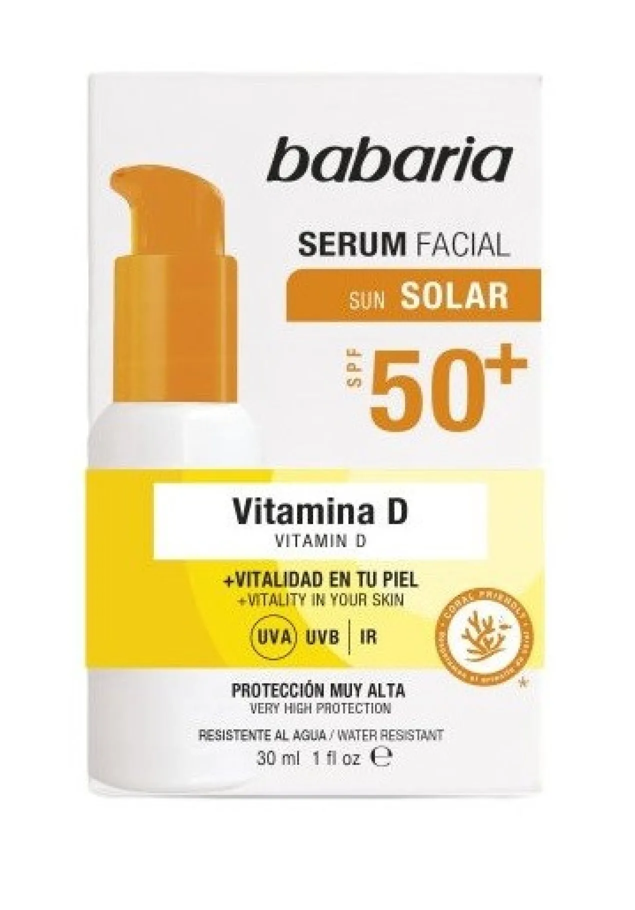 Sun Sérum Visage Vitamine D SPF50+