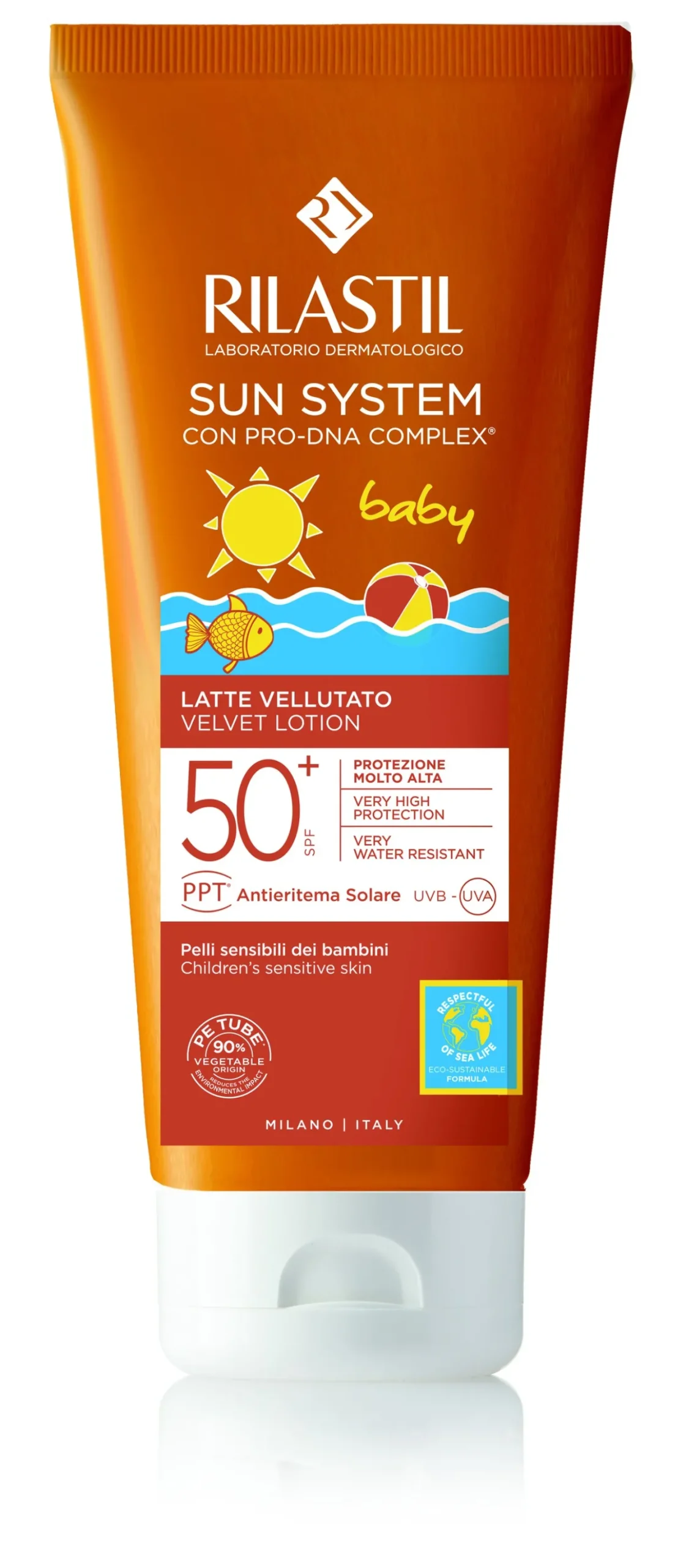 Sun System Baby Lait Velours Photoprotecteur SPF50+
