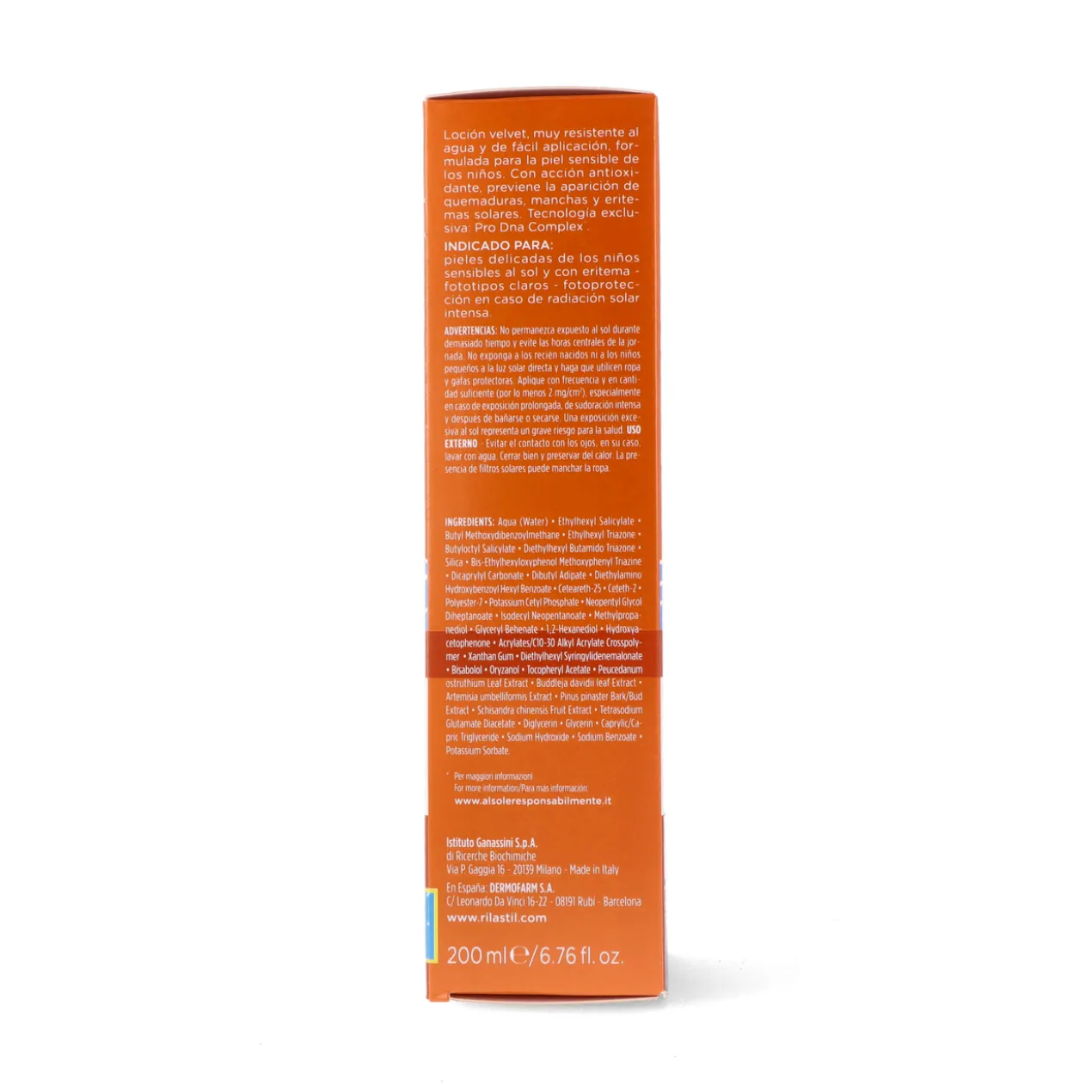 Sun System Baby Lait Velours Photoprotecteur SPF50+