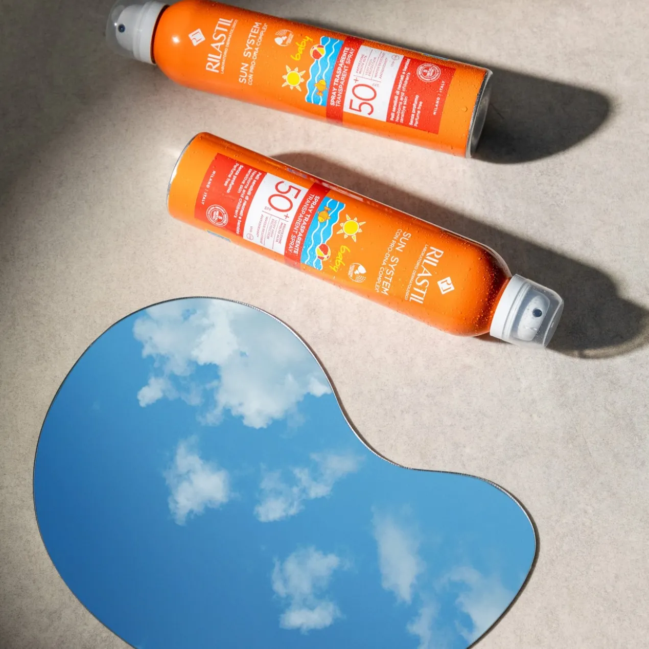 Sun System Baby Spray Photoprotecteur Transparent SPF50+