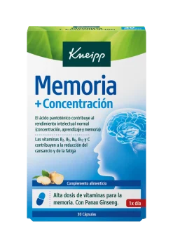 Supplément pour la mémoire et la concentration