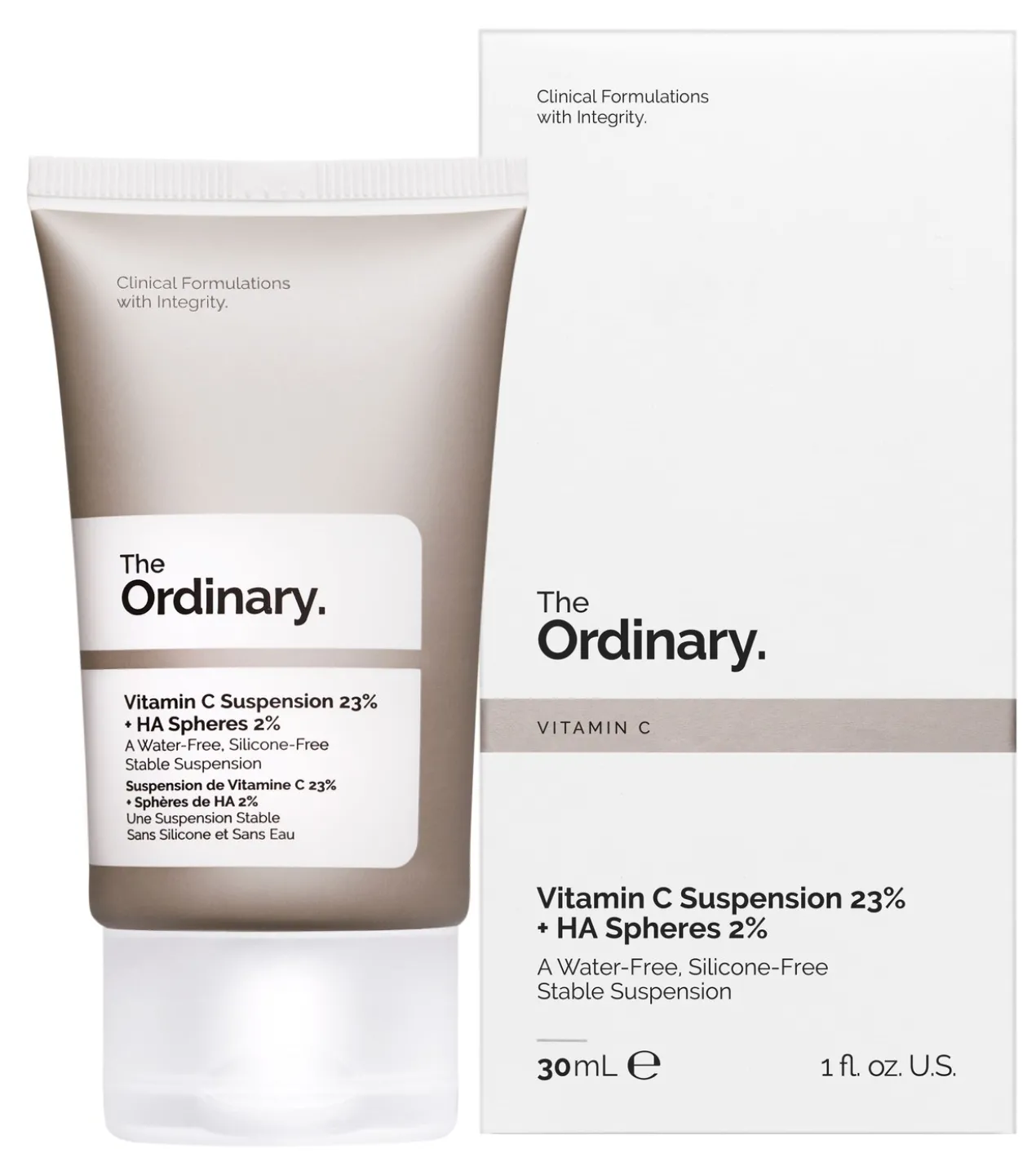 Suspension de Vitamine C 23% + Sphères de HA 2%