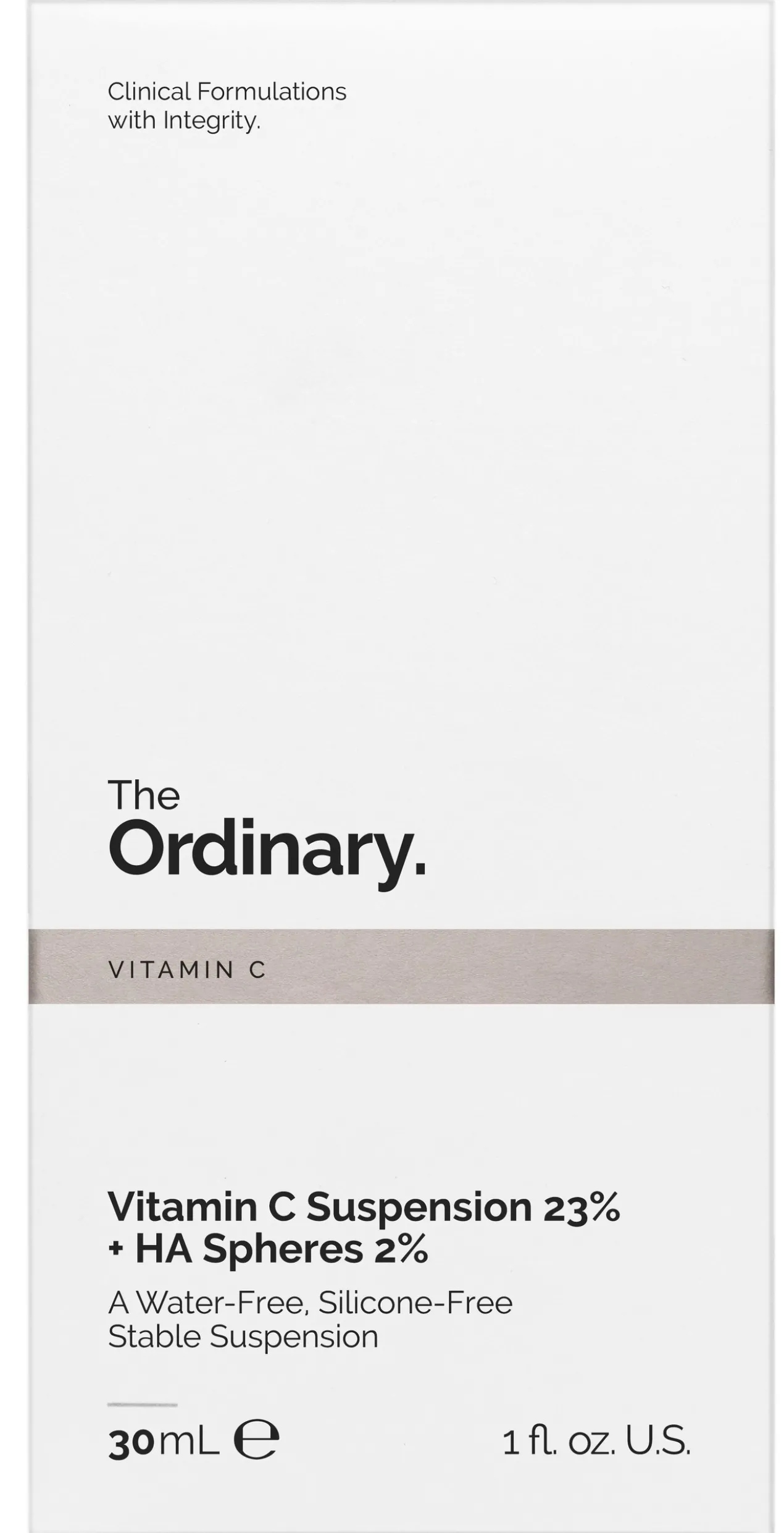 Suspension de Vitamine C 23% + Sphères de HA 2%