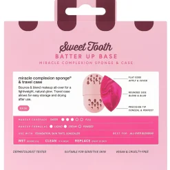 Sweet Tooth Batter Up Base Miracle Complexion Sponge + Case