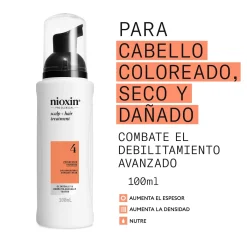 Système 4 Sérum Densifiant Cheveux Teint et Abîmés Affaiblissement Avancé