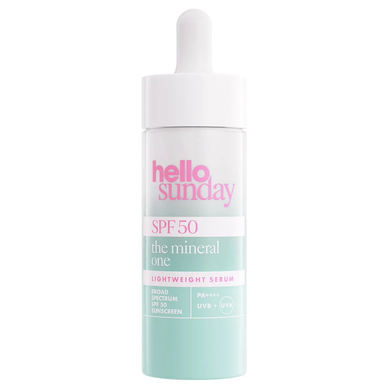 The Mineral One SPF 50 Sérum Hydratant avec Acide Hyaluronique