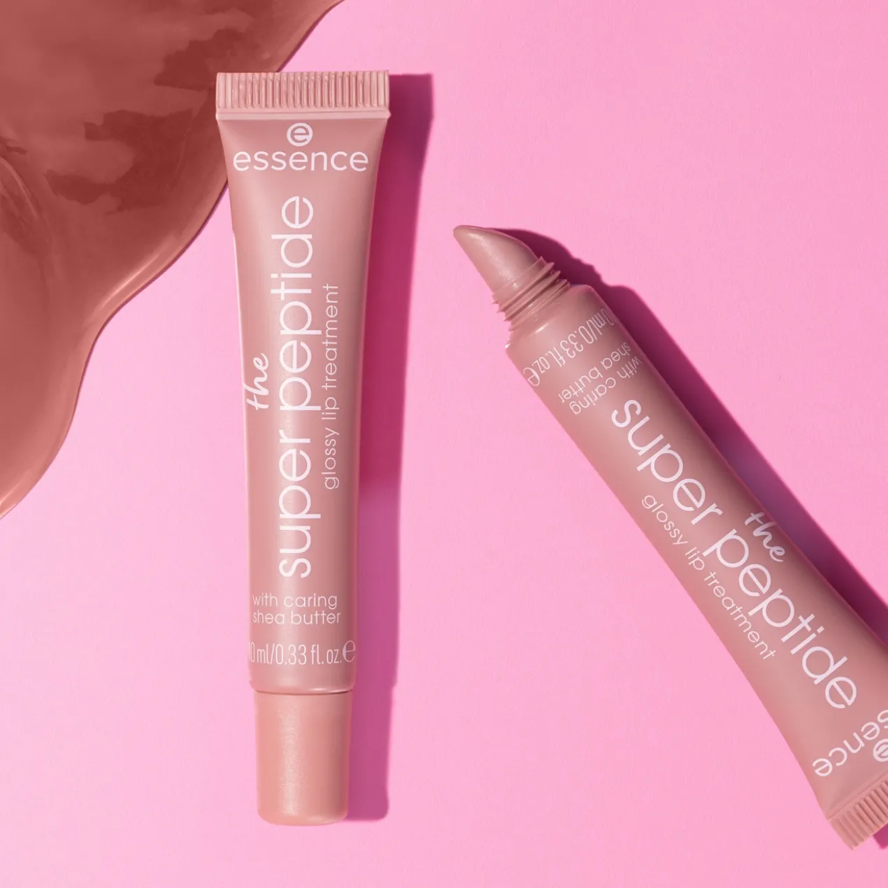 The Super Peptide Glossy Lip + Pouch Set