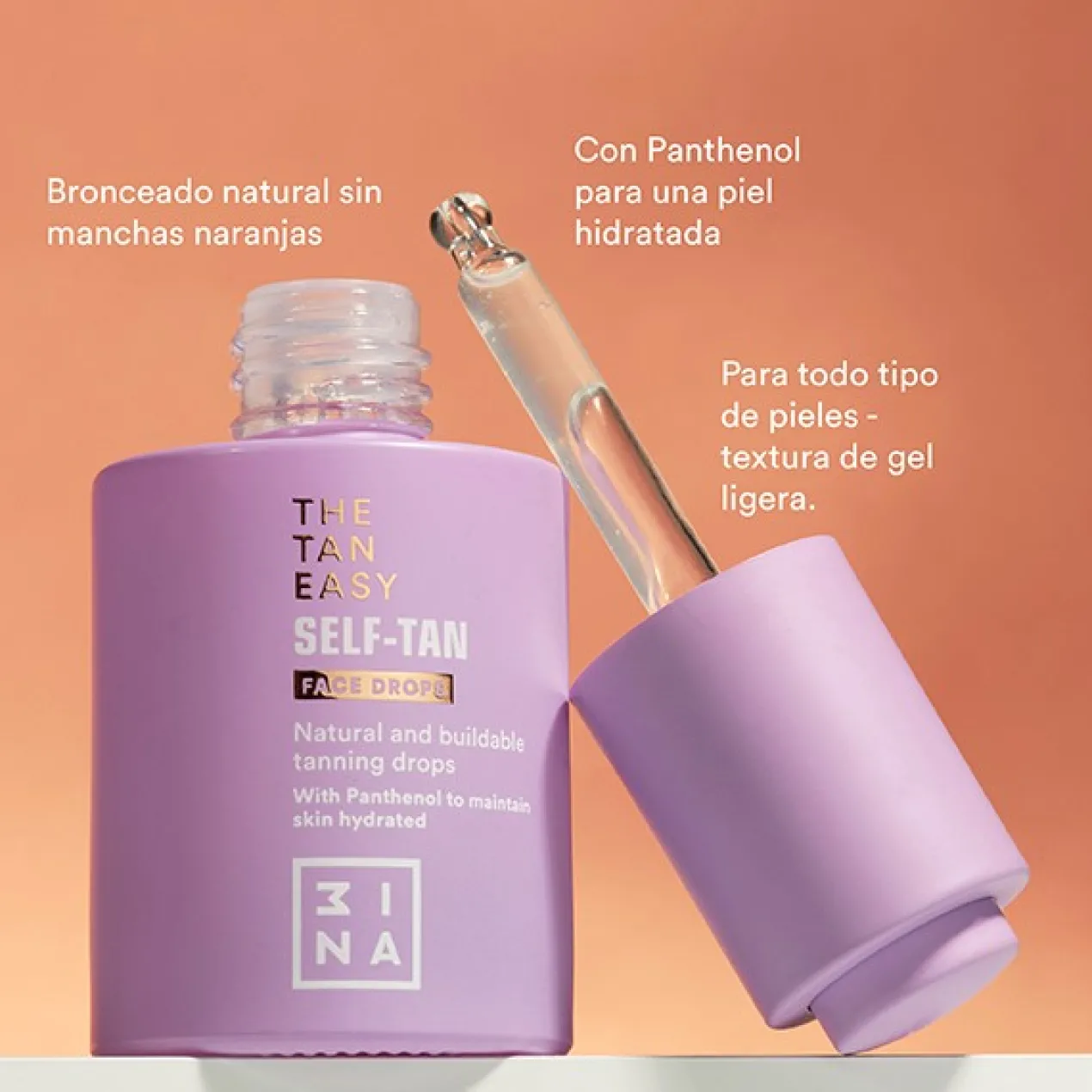 The Tan Easy Self Tan Face Drops