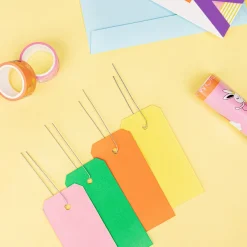 Étiquettes Cadeaux en Papier Party