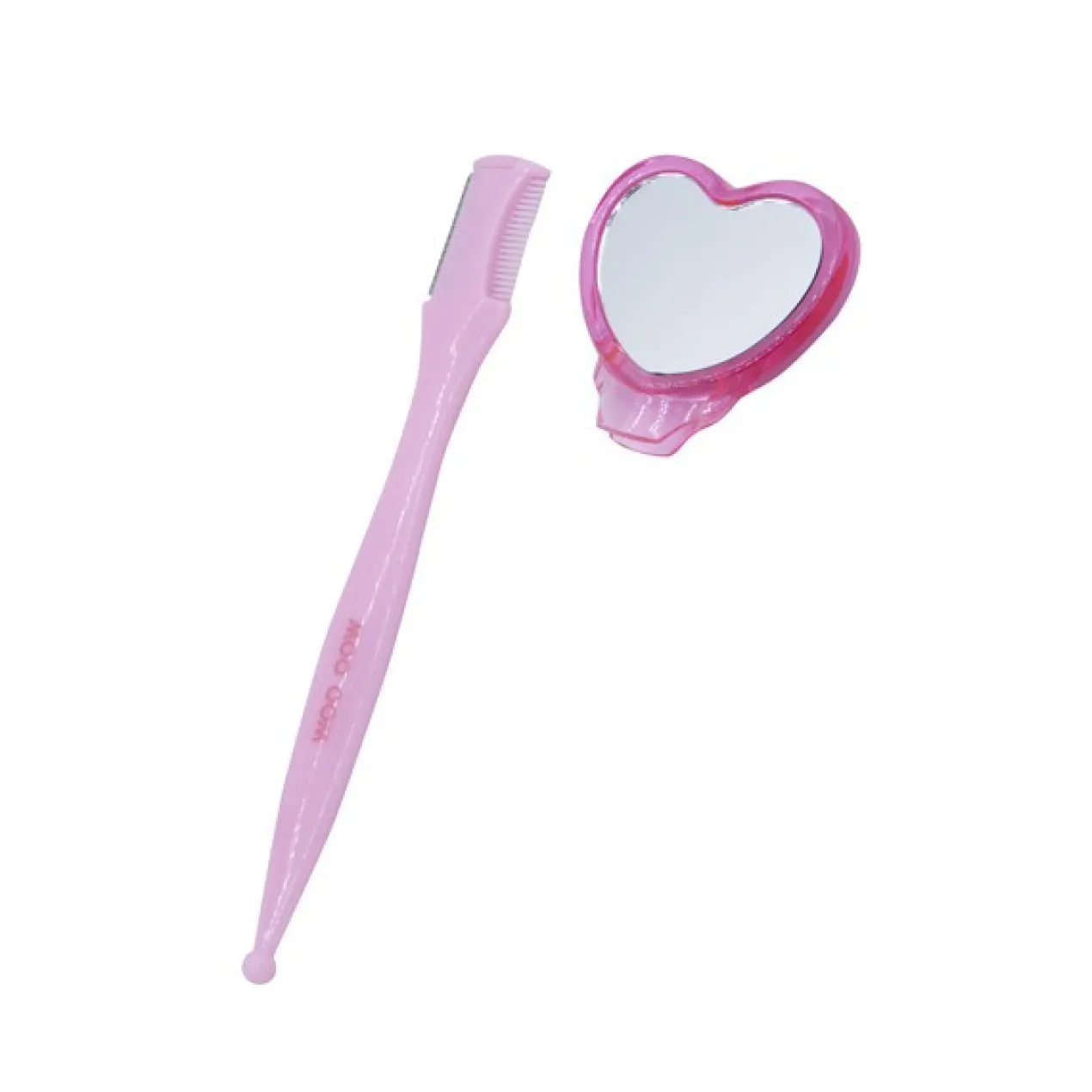 Tondeuse à sourcils brosse et miroir