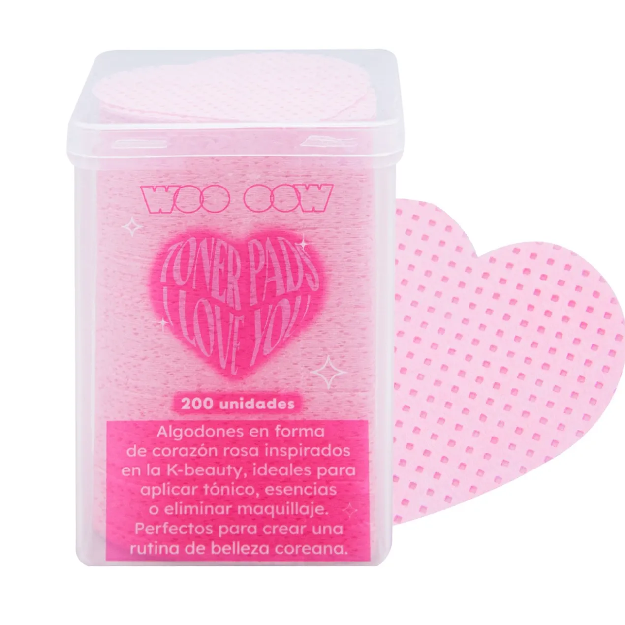 Toner Pads I Love You Coton démaquillant