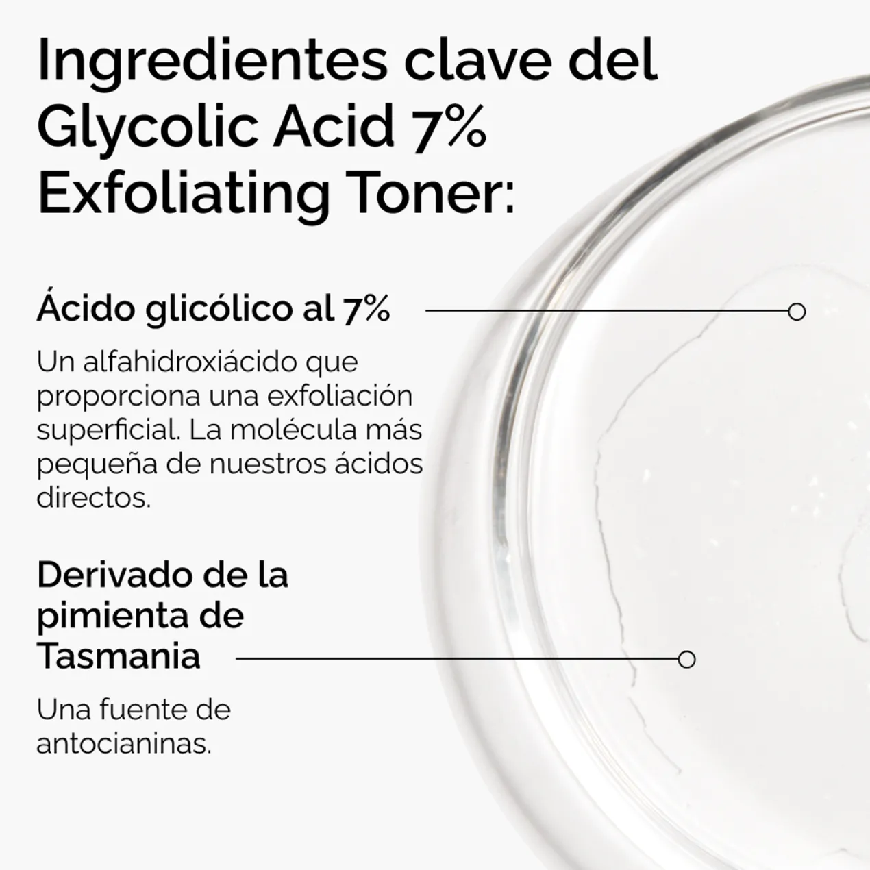 Tonique Exfoliant à l'Acide Glycolique à 7%