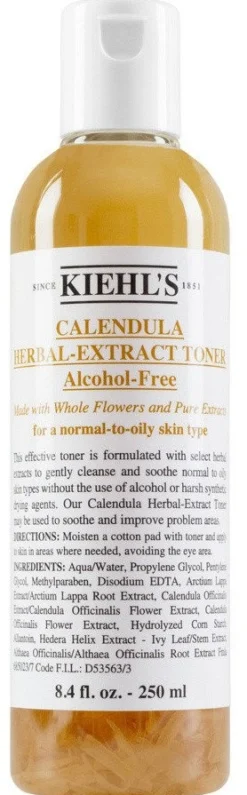 Tonique Sans Alcool à l’Extrait de Calendula