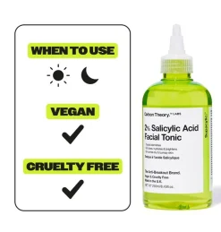 Tonique Visage avec 2% d'Acide Salicylique