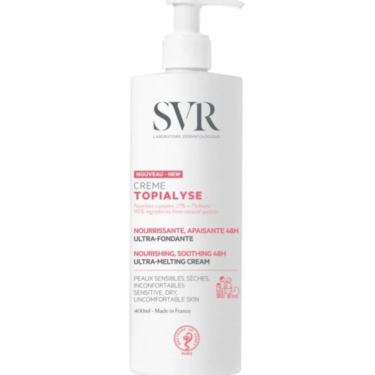 Topialyse Crème Nourrissante Apaisante