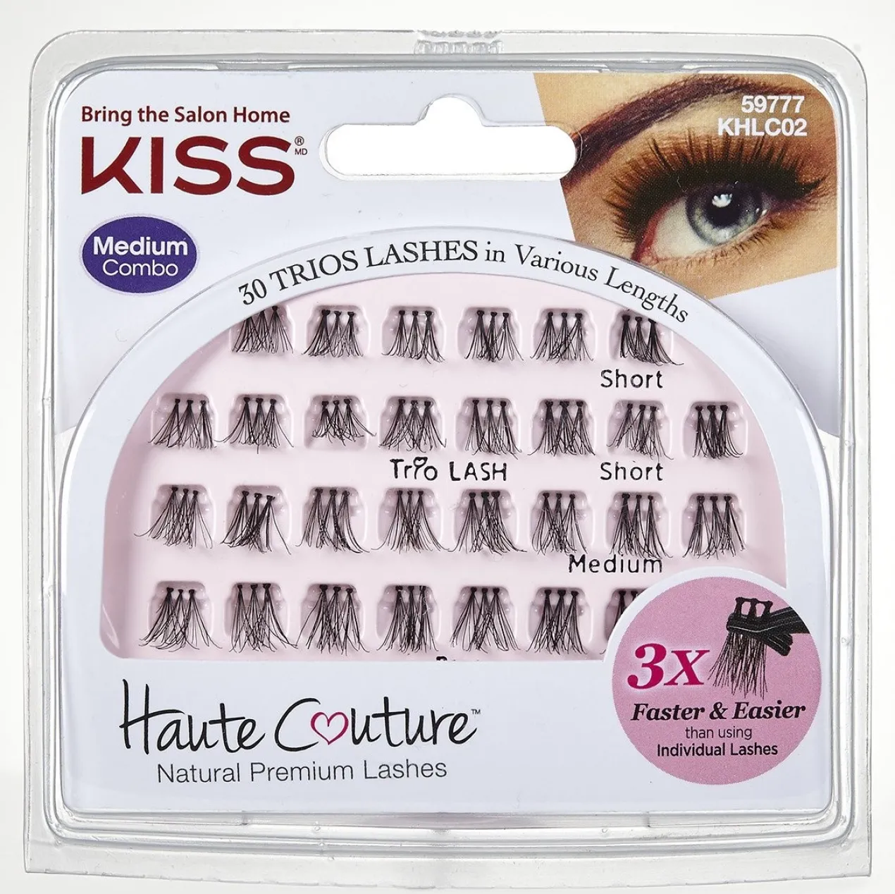 Trio de faux cils Haute Couture