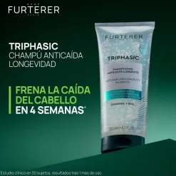 Triphasic Shampoing Antichute aux Huiles Essentielles Stimulantes