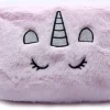 Trousse en fourrure licorne