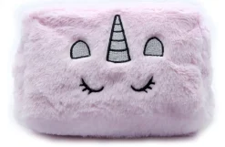 Trousse en fourrure licorne