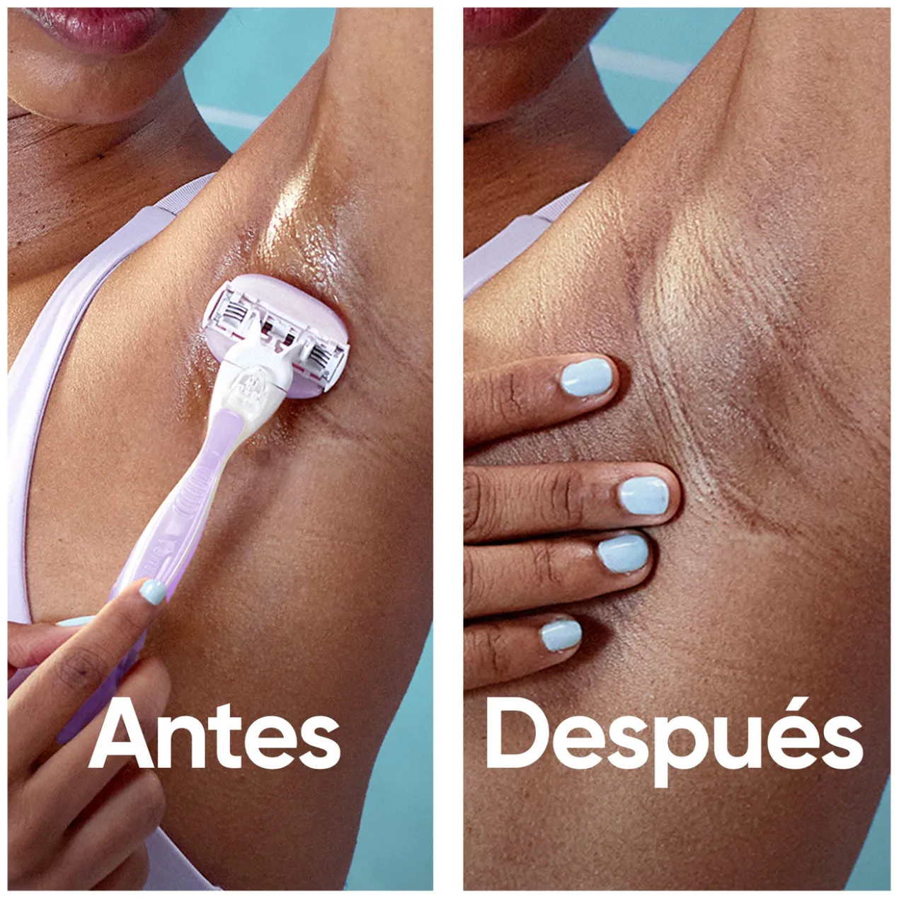 Trousse Venus Comfortglide Rasoir + Recharges + Support Douche