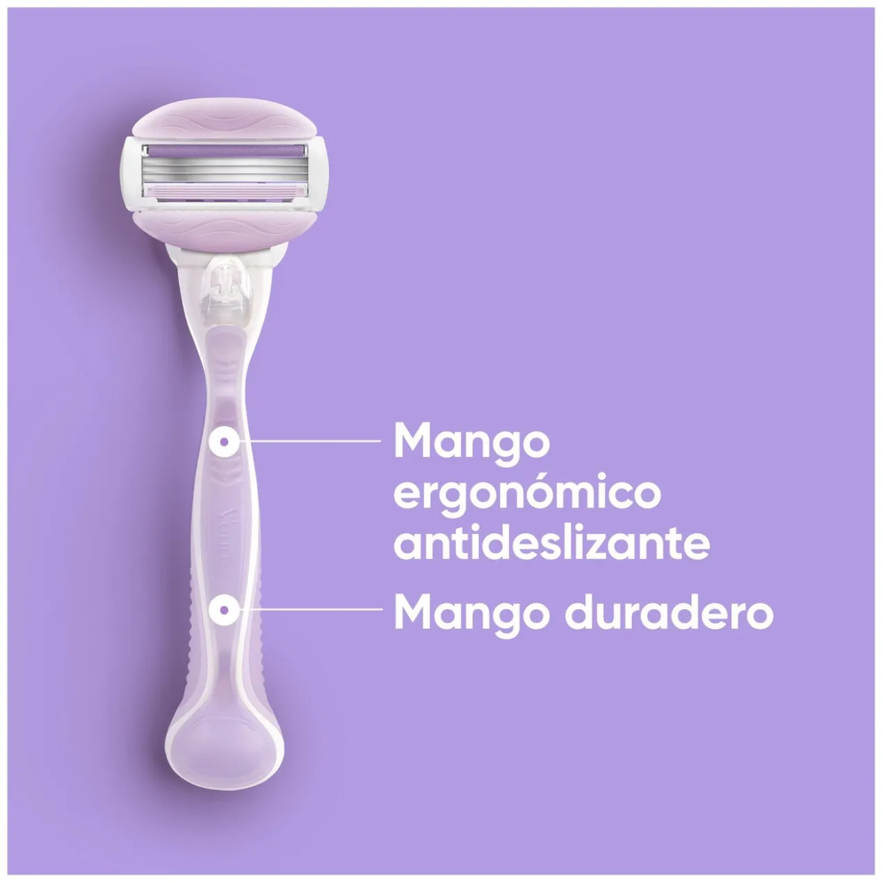 Trousse Venus Comfortglide Rasoir + Recharges + Support Douche