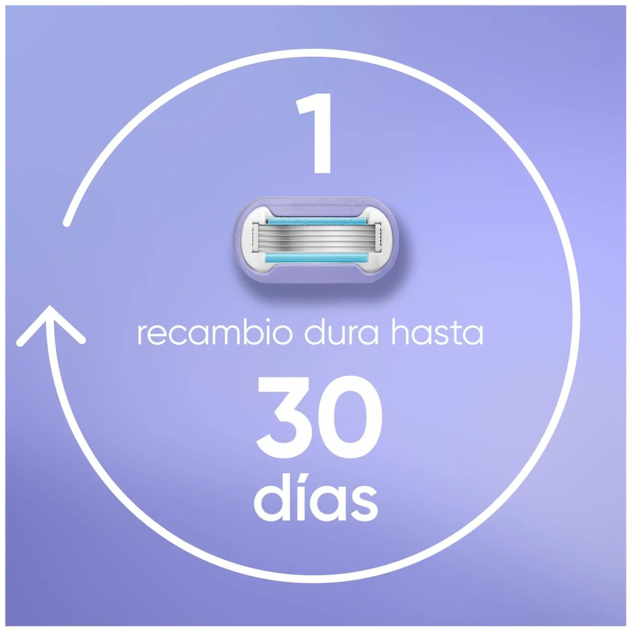 Trousse Venus Extra Smooth Swirl Rasoir + 2 Recharges + Support
